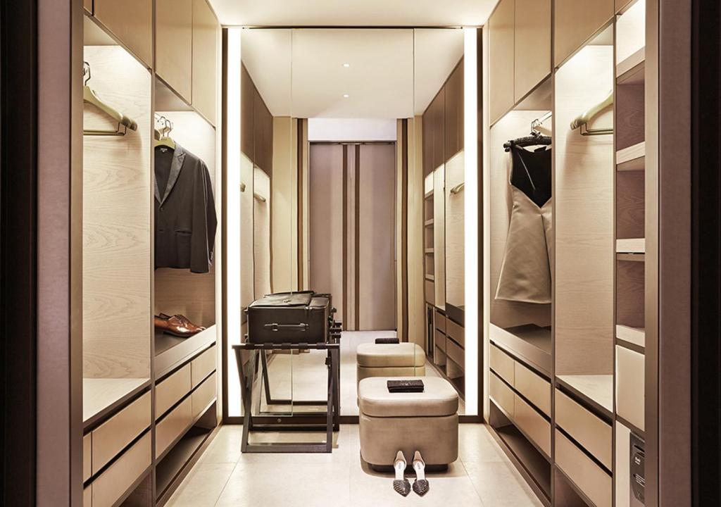 Koupelna v ubytování Armani Hotel Milano