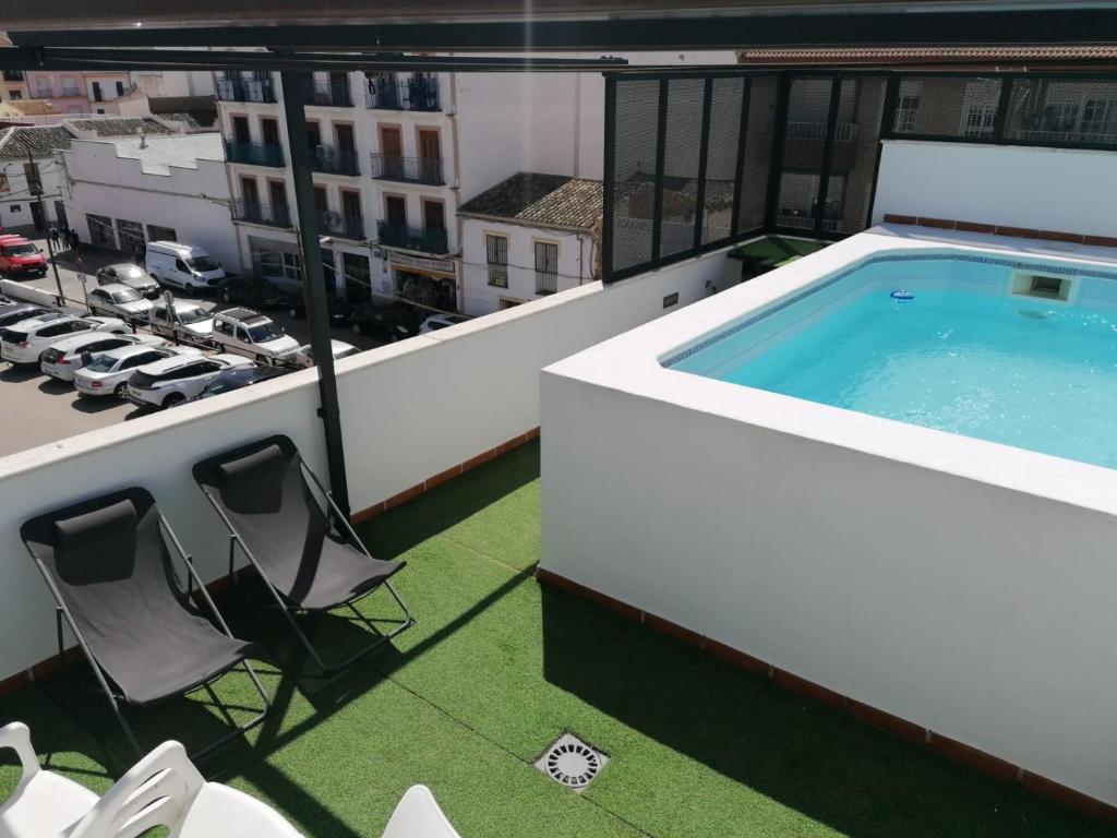 Bazén v ubytovaní Luxury Ronda Center alebo v jeho blízkosti