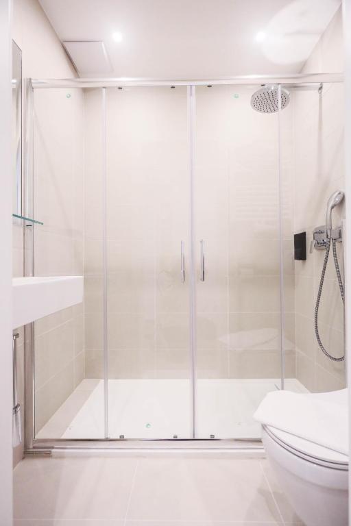 Koupelna v ubytování PARKHOTEL Krems