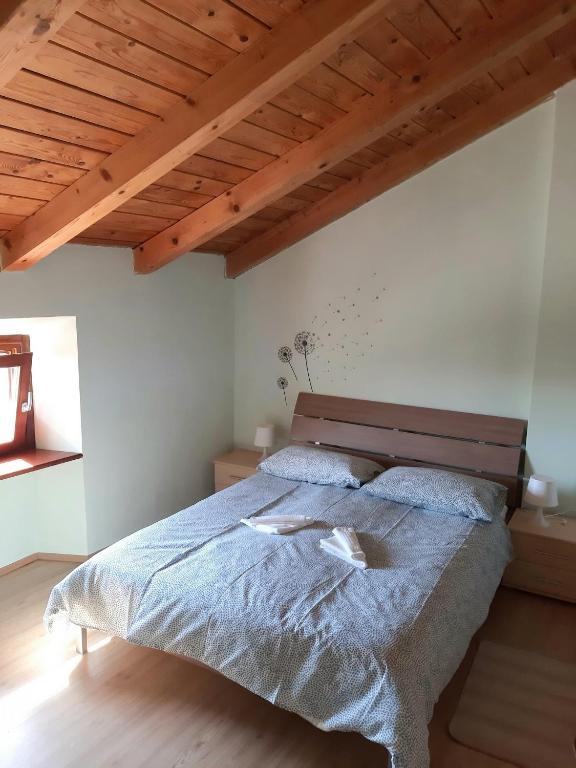 Posteľ alebo postele v izbe v ubytovaní Casa Girasole