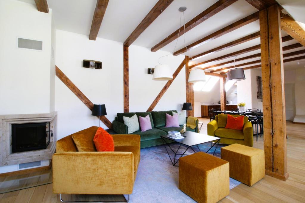Tallinn City Apartments Old Town Toompea - 两居室公寓，带Sauna-toom-rütli12