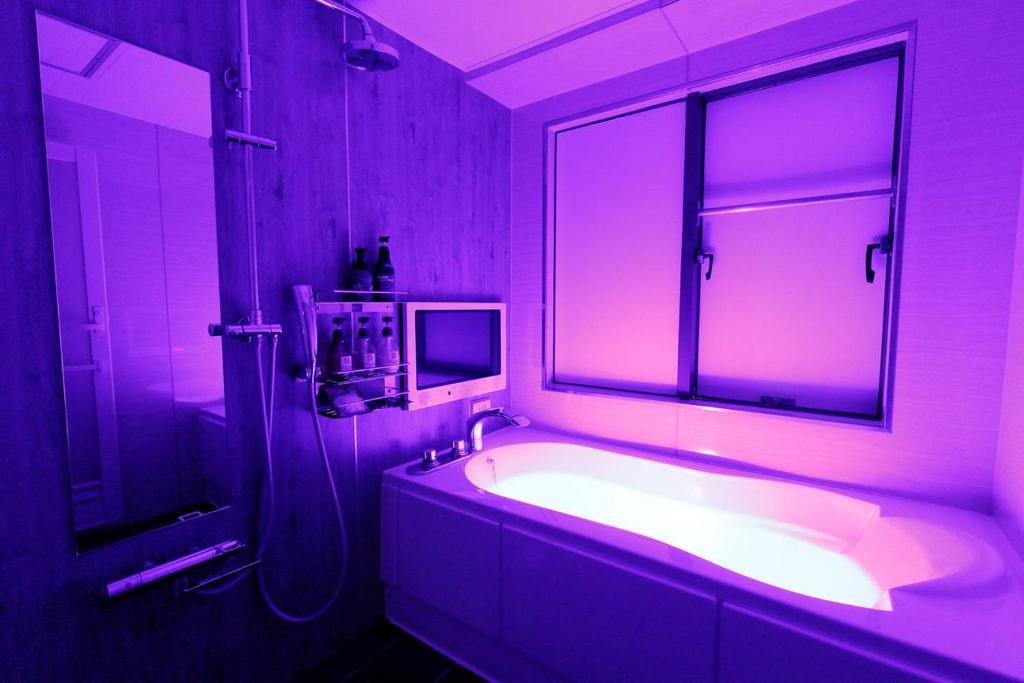 Koupelna v ubytování HOTEL555 沼津駅北