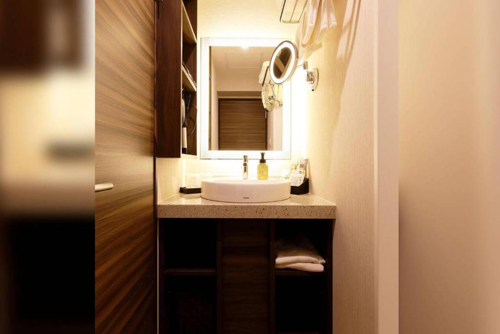 Koupelna v ubytování HOTEL555 沼津駅北