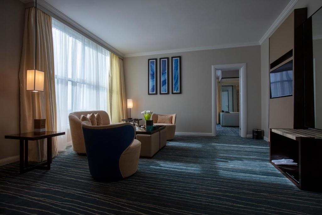 Posezení v ubytování Prime Al Corniche Hotel