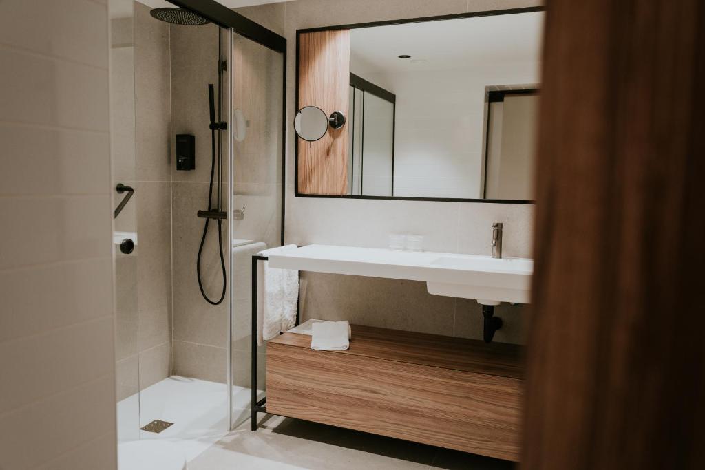 Een badkamer bij Catalina Plaza Hotel Sostenible