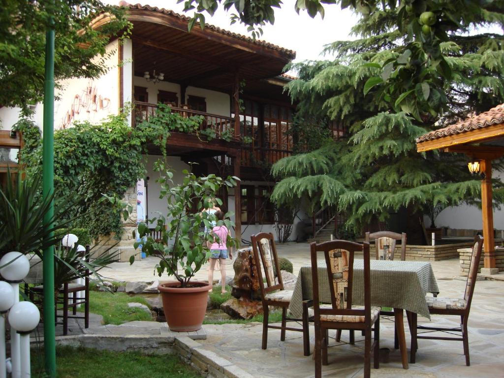 Zahrada ubytování Chakarova Guest House
