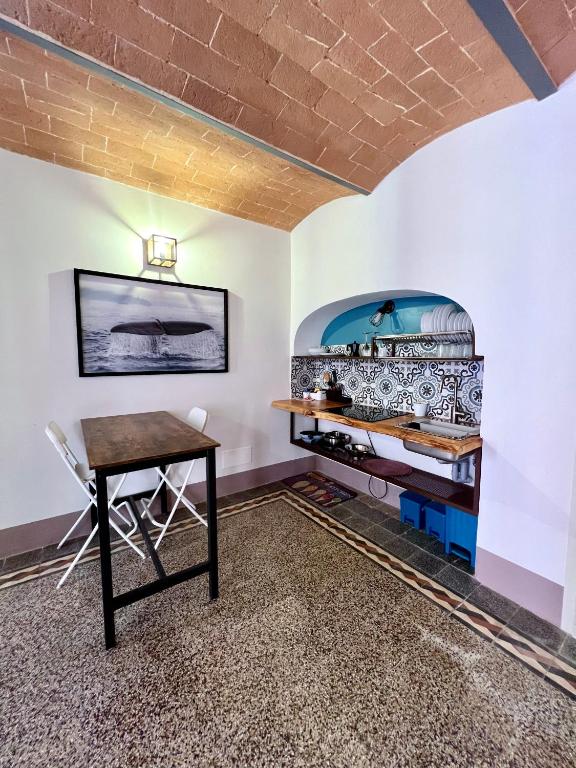 TV a/nebo společenská místnost v ubytování Guest house Le due lagune