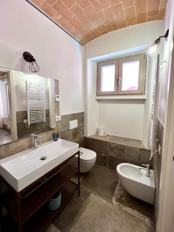 Koupelna v ubytování Guest house Le due lagune