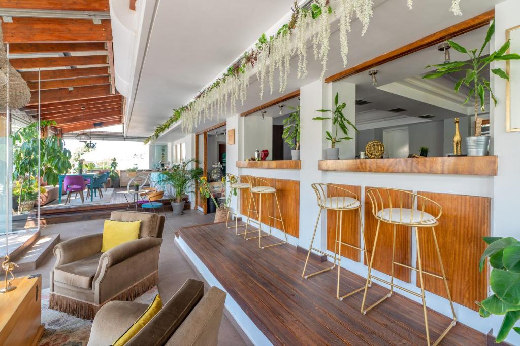 Χώρος καθιστικού στο Maison 66, Riviera Hotels