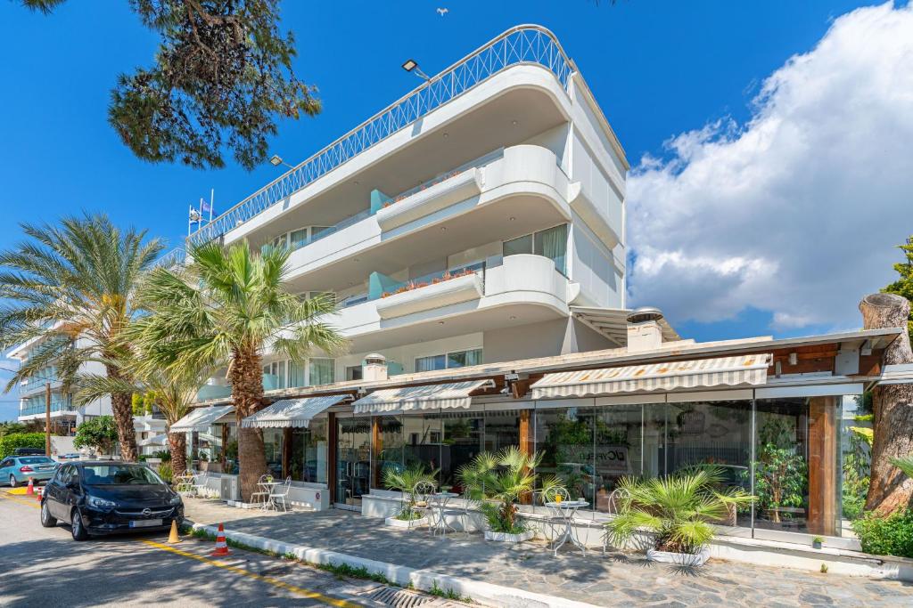 Το κτήριο όπου στεγάζεται  το ξενοδοχείο