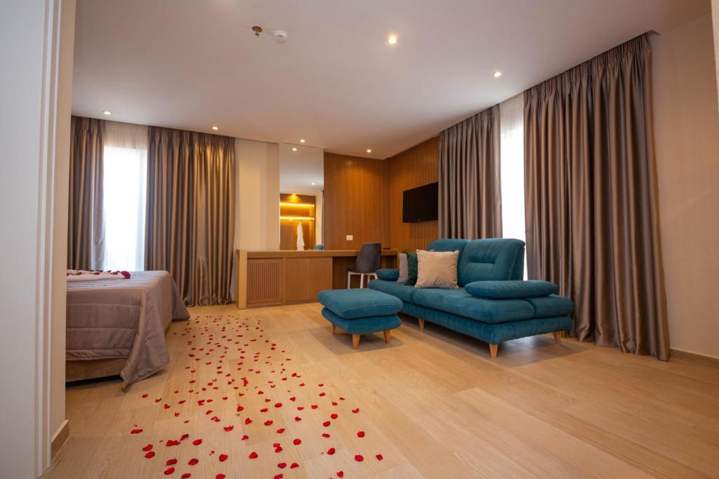 Posezení v ubytování Merar Hotel