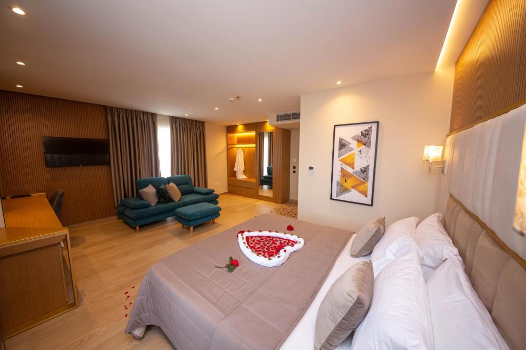 Posezení v ubytování Merar Hotel