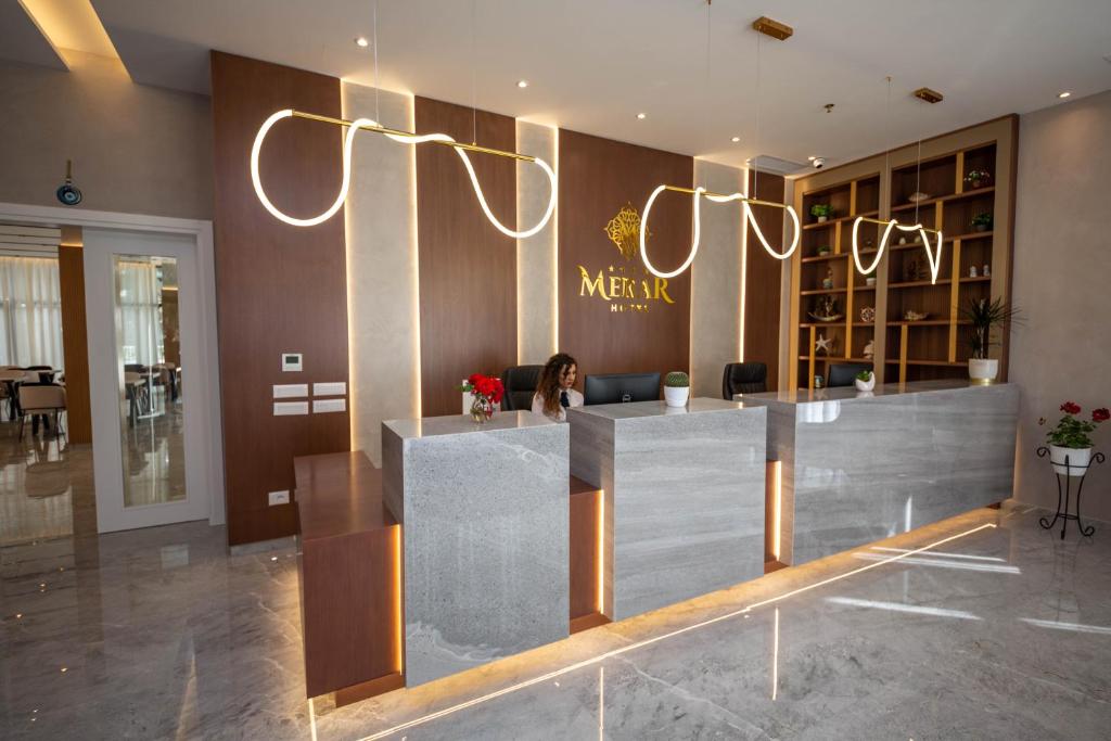 Vstupní hala nebo recepce v ubytování Merar Hotel