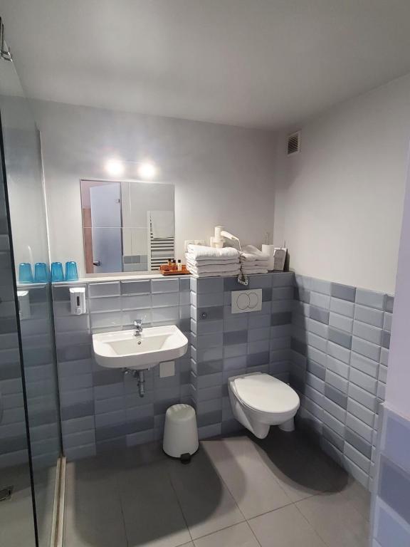 Kúpeľňa v ubytovaní Hotel Sissy Residence
