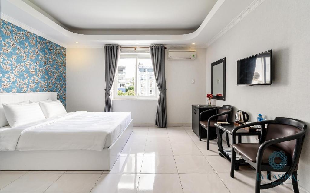 TV/trung tâm giải trí tại La Casona Hotel