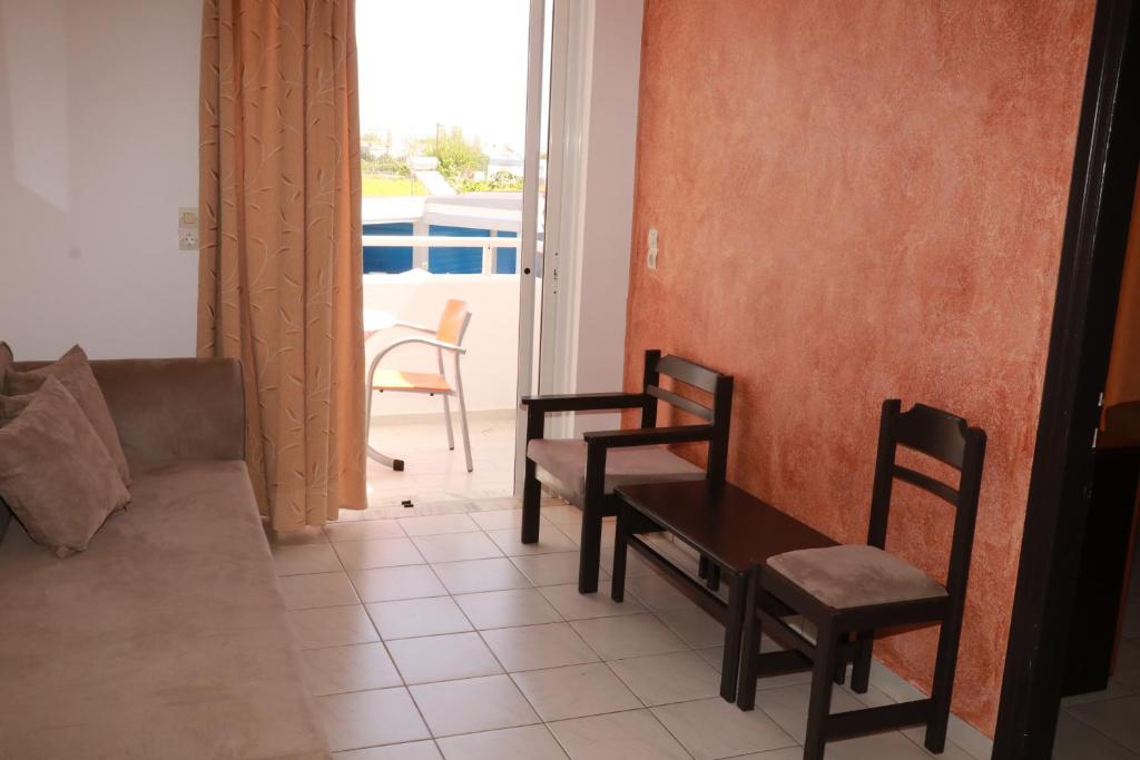 Balkón nebo terasa v ubytování Corali Hotel