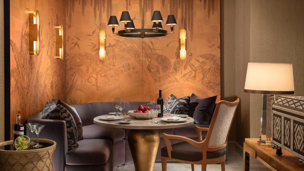 Posezení v ubytování Wynn Las Vegas