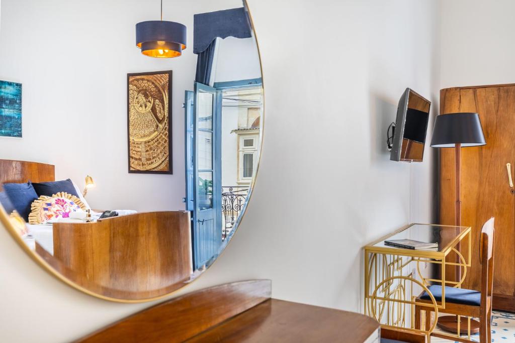 TV a/nebo společenská místnost v ubytování Mosta Dome B&B