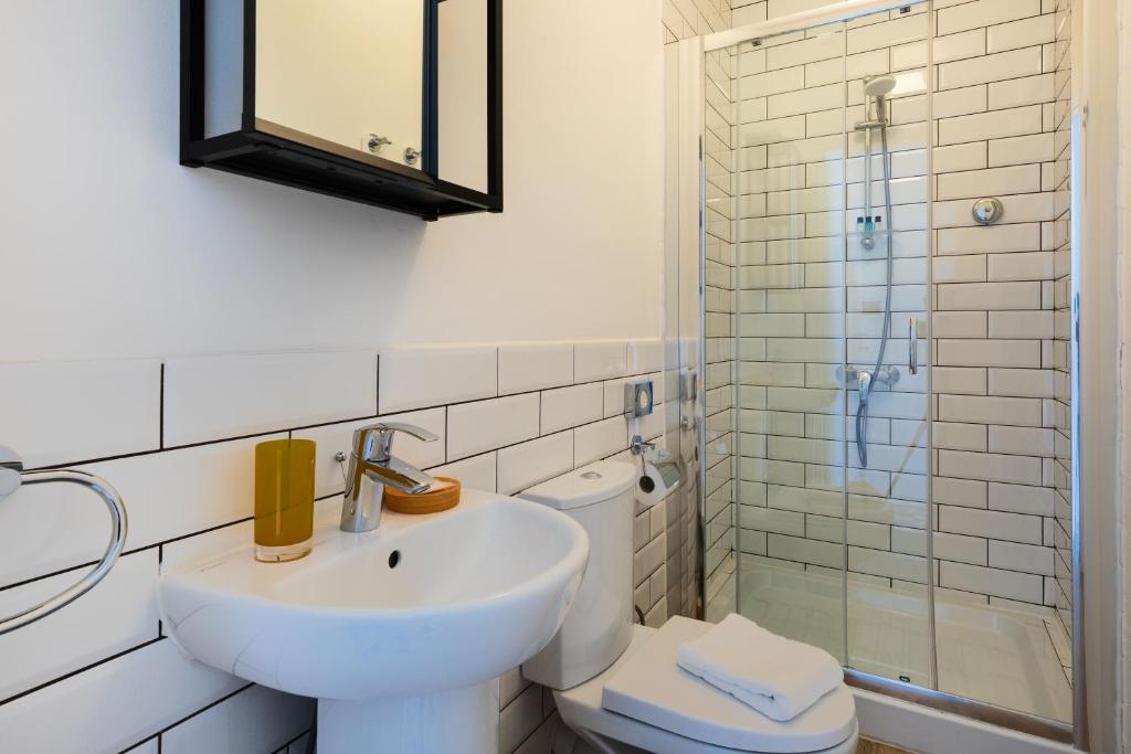 Koupelna v ubytování Mosta Dome B&B