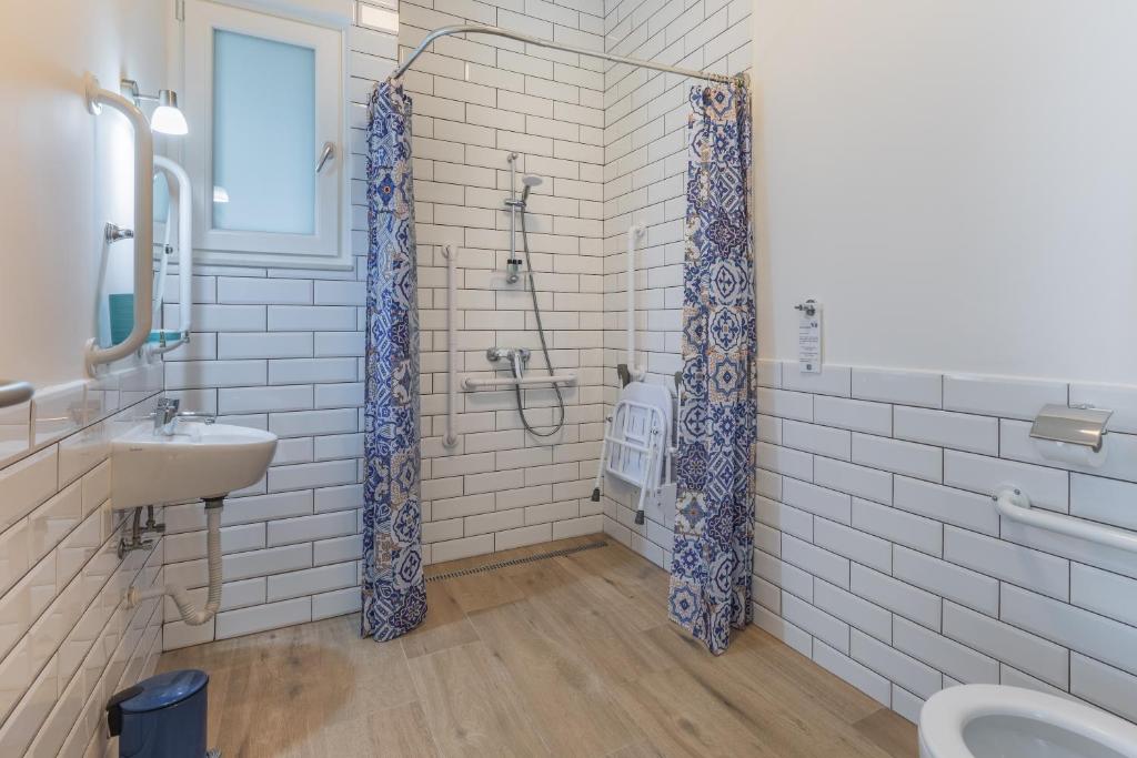 Koupelna v ubytování Mosta Dome B&B
