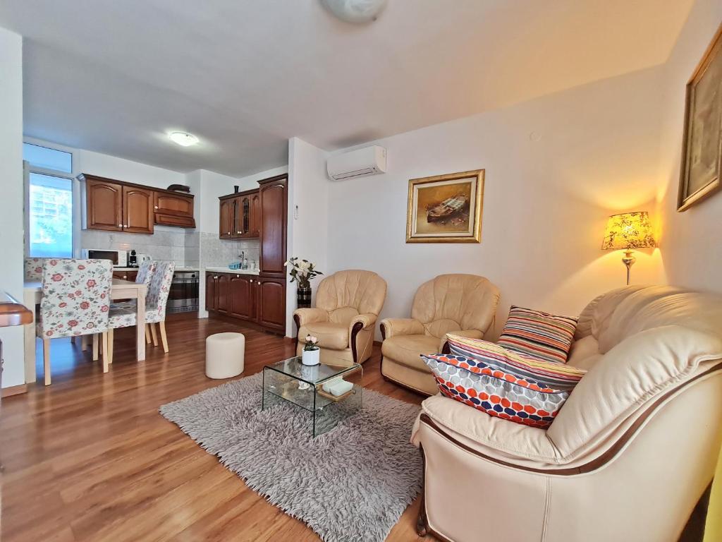 Posezení v ubytování Apartment Nina Marie II