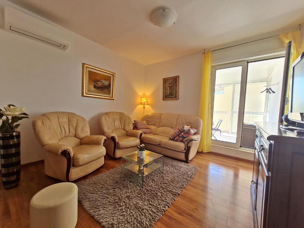 Posezení v ubytování Apartment Nina Marie II