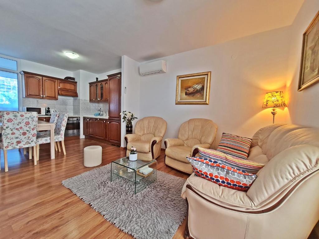 Posezení v ubytování Apartment Nina Marie II