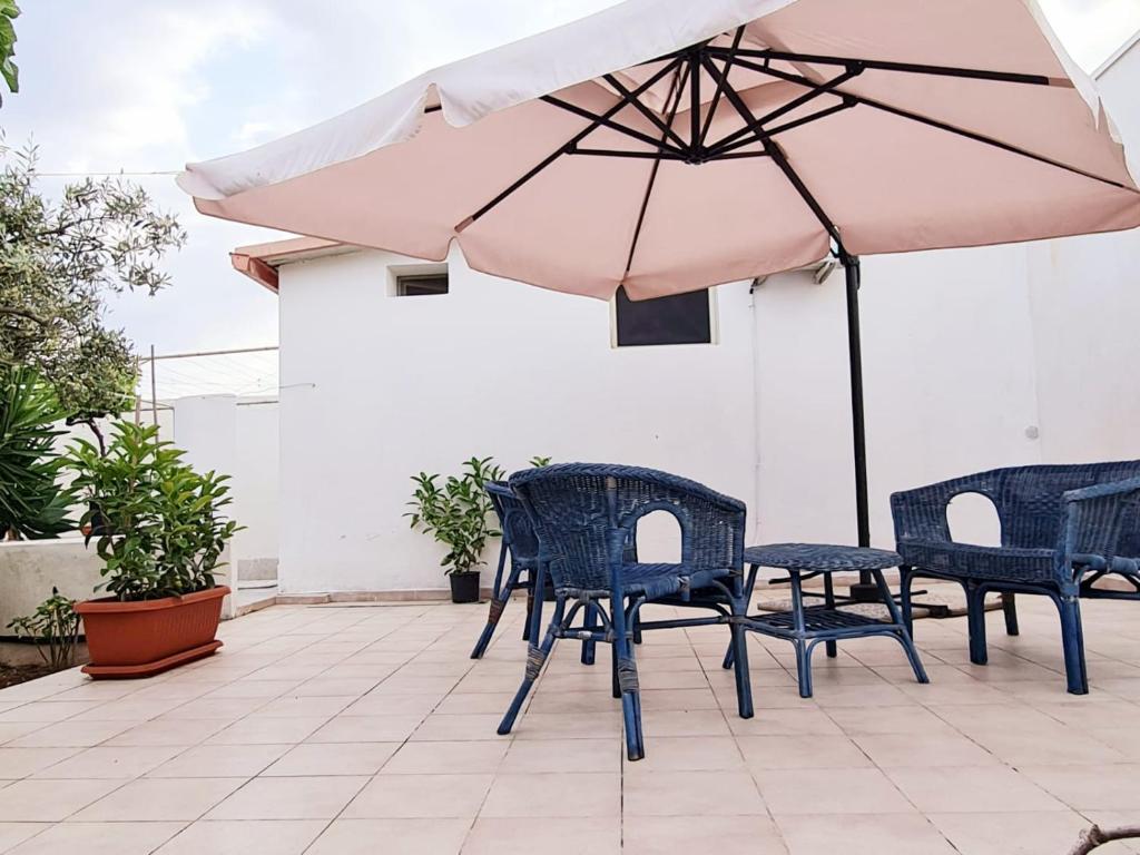 Patio nebo venkovní prostory v ubytování Casa Vacanza Delfino Azzurro - Noto Marina -