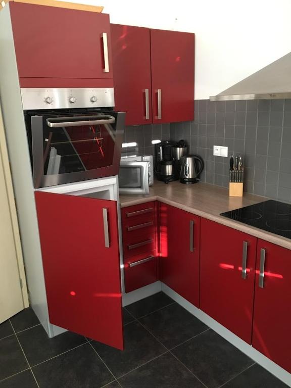 Kuchyň nebo kuchyňský kout v ubytování Villapark Lipno Dreams - pet friendly