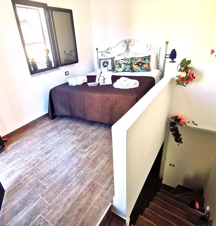 Kuchyň nebo kuchyňský kout v ubytování A due passi dal centro Sweet Rooms