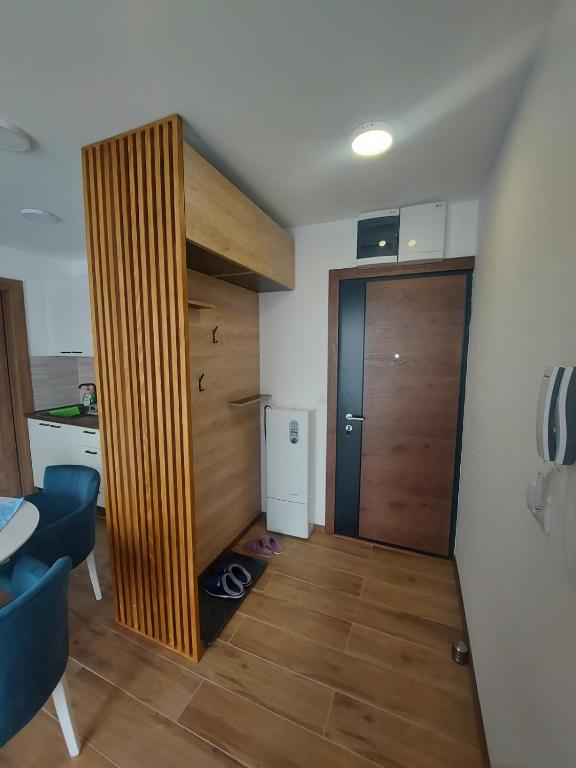 Kuchyň nebo kuchyňský kout v ubytování Apartman Borovi 18