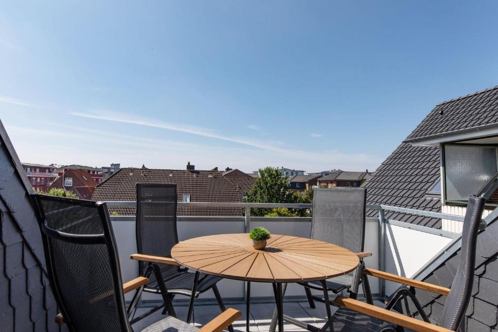 Haus Treibholz Apartment 12 - Balkonlu Daire