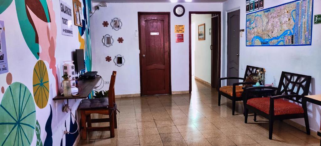 Posezení v ubytování Casa Michael