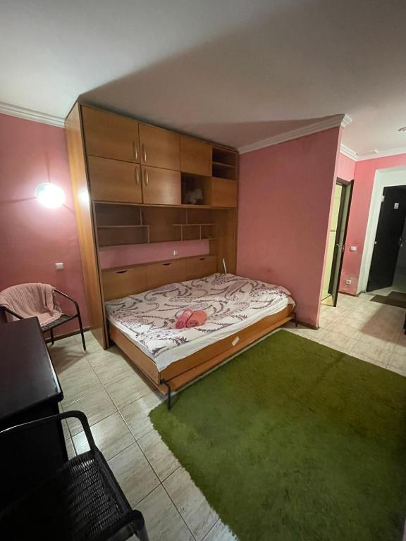 Postel nebo postele na pokoji v ubytování Andreevskiy mini-hotel