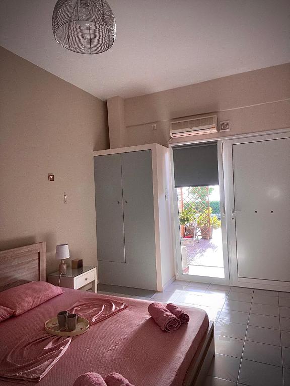 Postel nebo postele na pokoji v ubytování Seaview Apartments