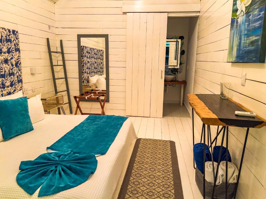 Posezení v ubytování Zensus Eco Boutique Hotel