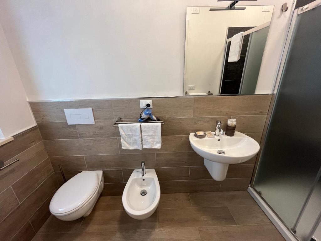 Łazienka w obiekcie Agriturismo La Costa dei Trabocchi