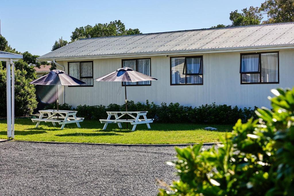 Zahrada ubytování Alpine View Motel