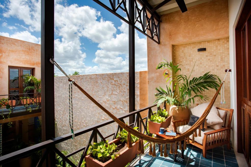 Balkón nebo terasa v ubytování CIGNO HOTEL BOUTIQUE- Adults Only
