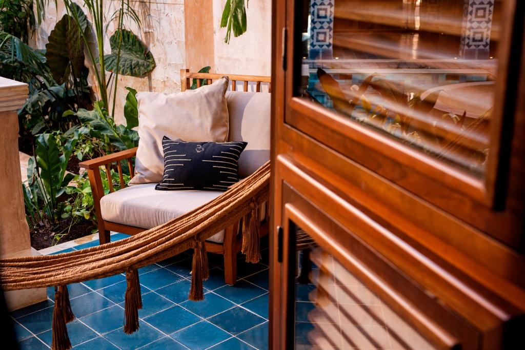 Posezení v ubytování CIGNO HOTEL BOUTIQUE- Adults Only