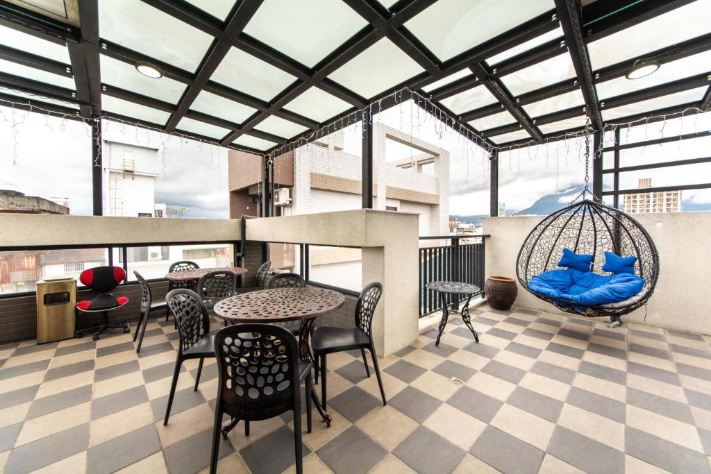 Posezení v ubytování Jinguann B&B
