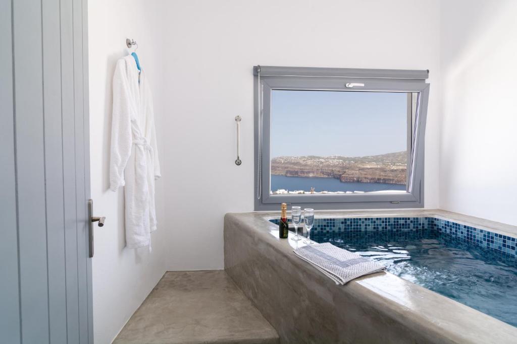 Koupelna v ubytování Pancratium Villas & Suites