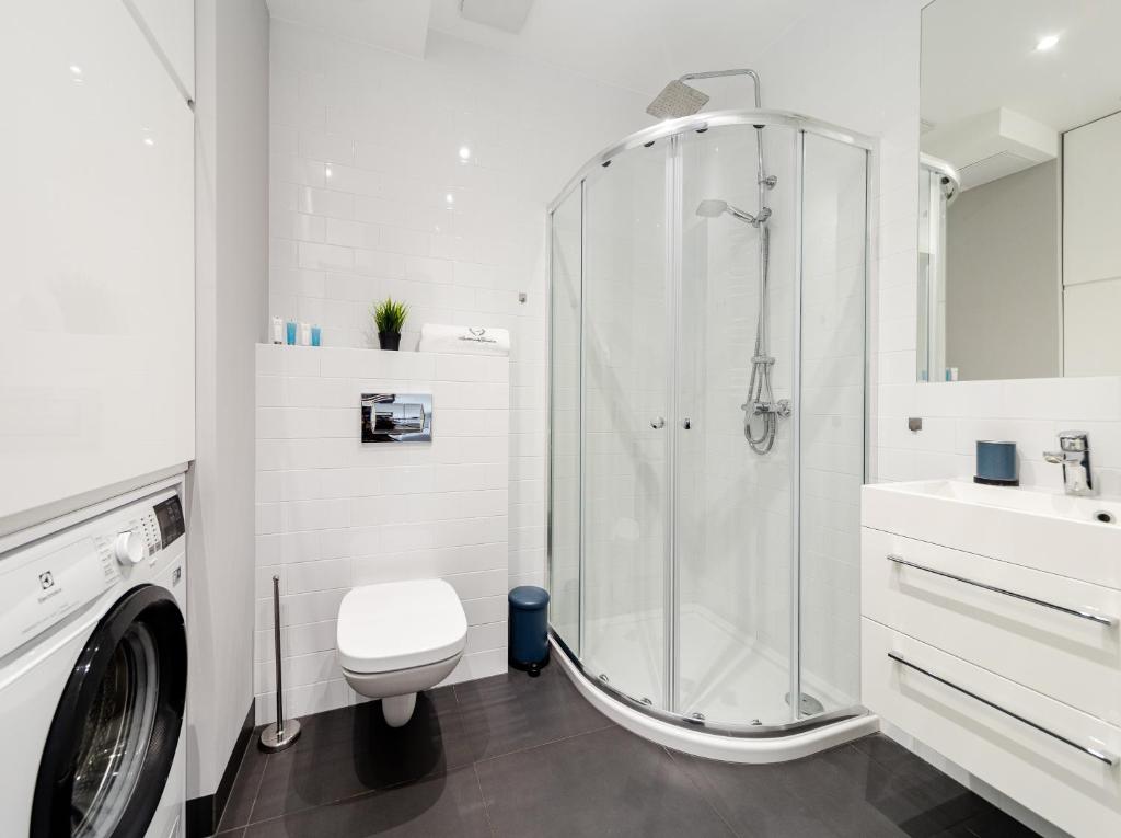 Kúpeľňa v ubytovaní Apartamenty Gdansk EU - Baltica Towers 223