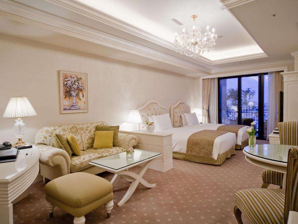 Posezení v ubytování Hotel La Suite Kobe Harborland