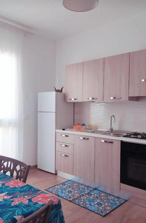 Kuchyň nebo kuchyňský kout v ubytování Residence La Perla Marzamemi