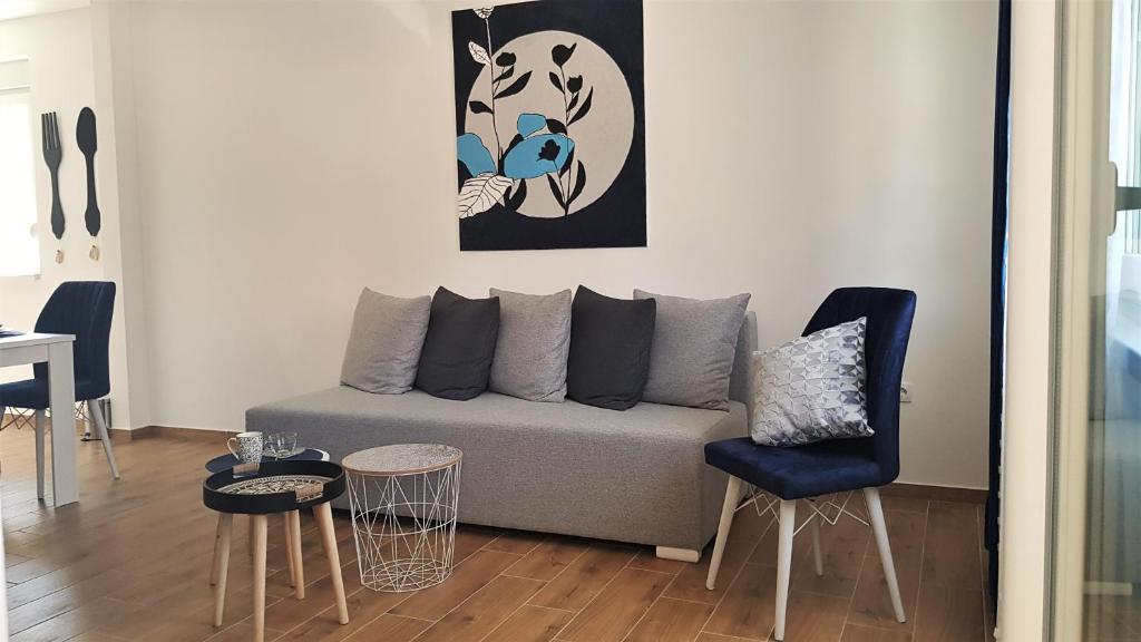 Posezení v ubytování Apartman Astra
