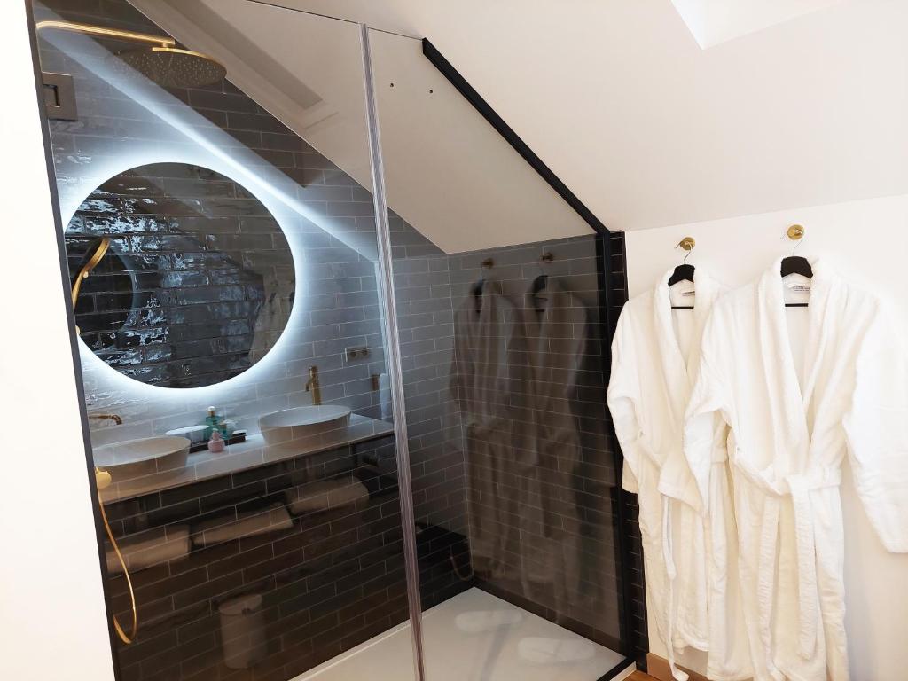 Koupelna v ubytování Cha Cha de Loup Luxe B&B - Vakantiewoning