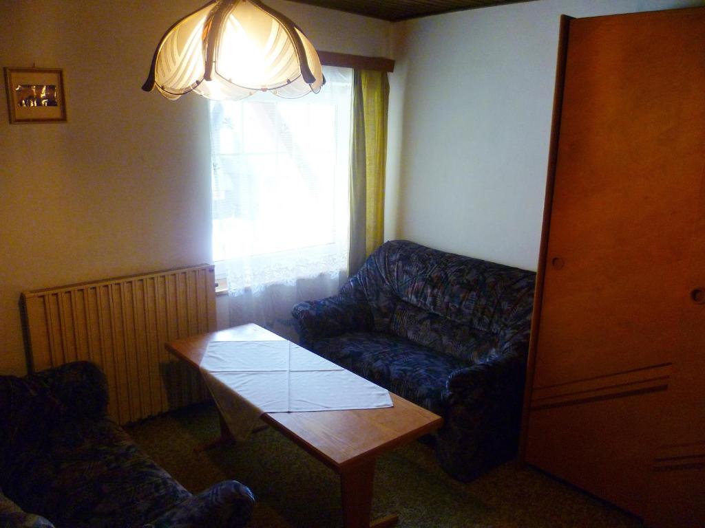 Posezení v ubytování Pension Migr