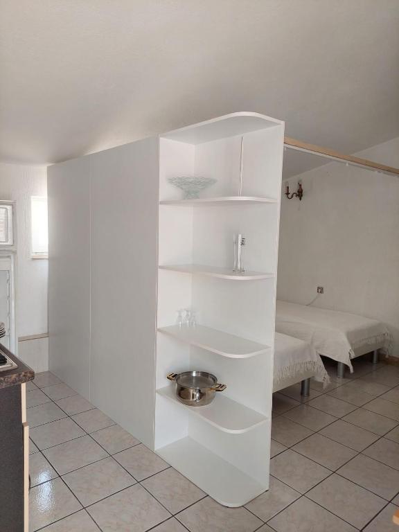 Kuchyň nebo kuchyňský kout v ubytování House Bilic