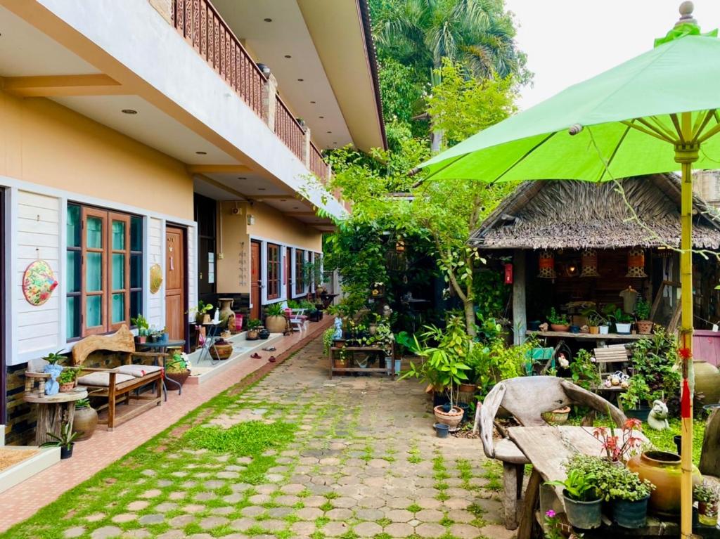 Zahrada ubytování Thai Guesthouse